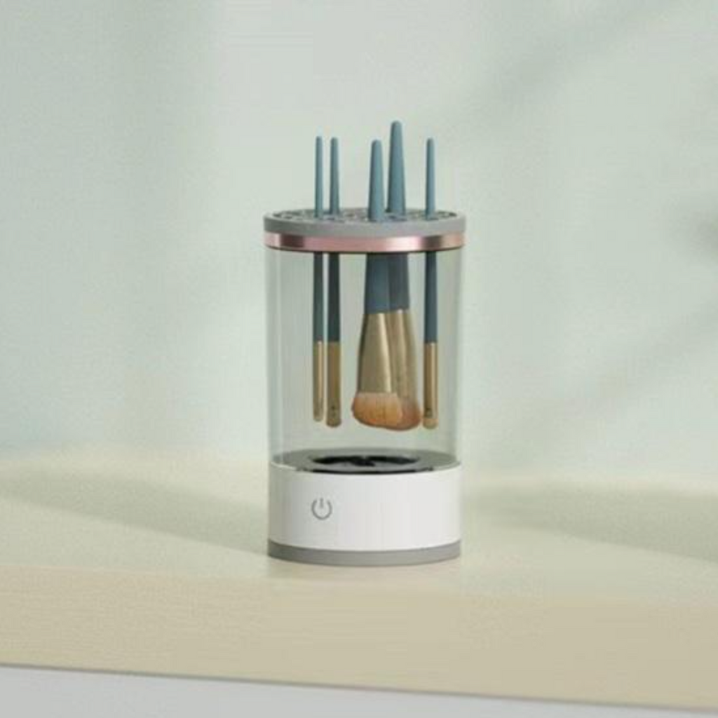 Automatic Brush Cleaner Electric Makeup Brush Cleaning Machine Fast Clean Dryer